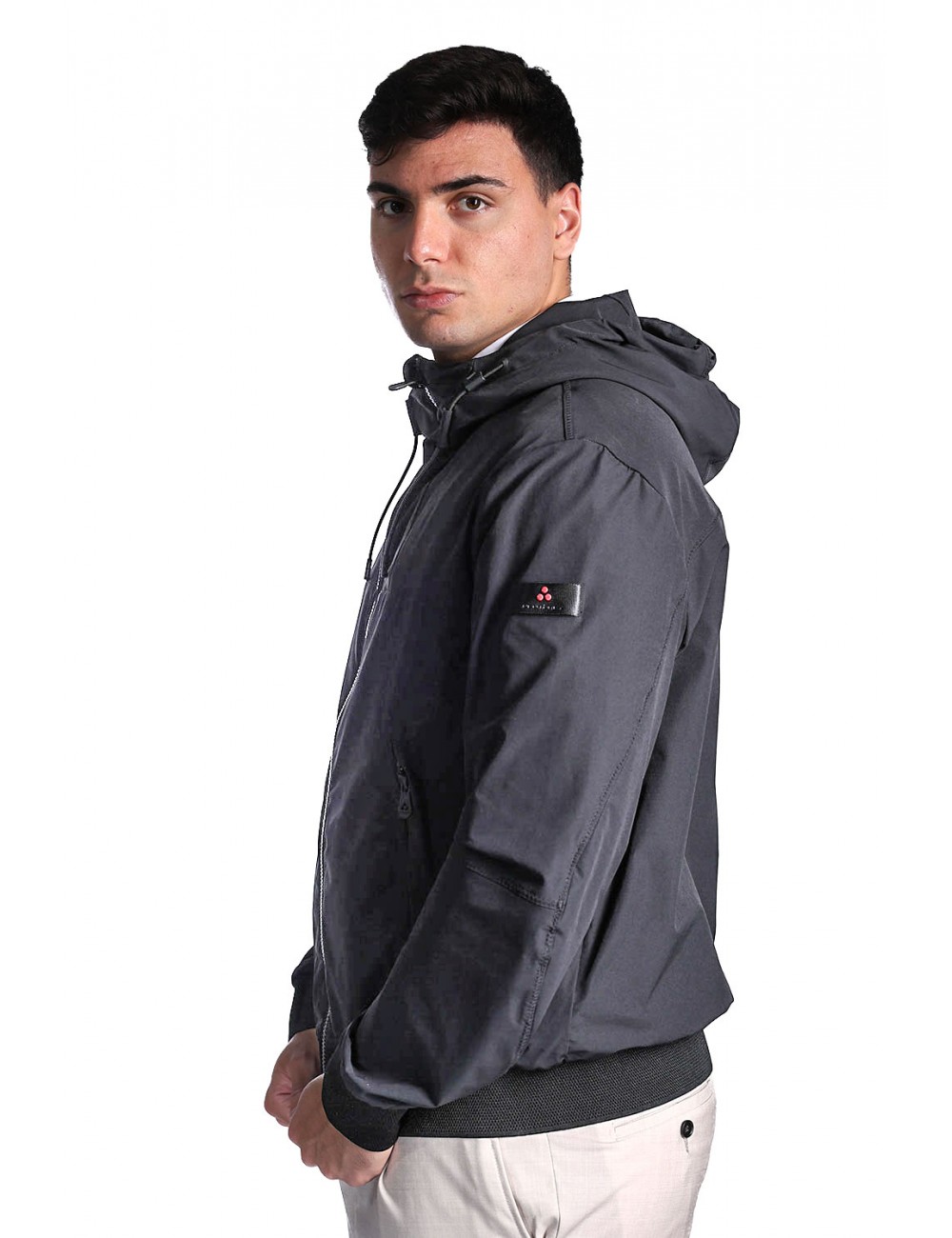 giubbino peuterey UOMO NERO - UYAPO - PEU5746 vista laterale