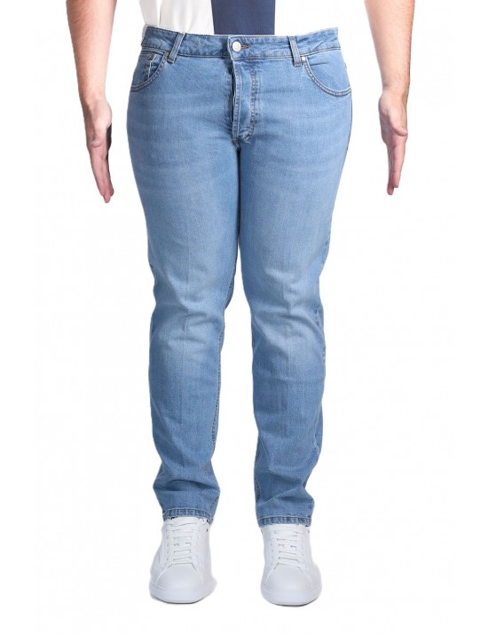 jeans entre amis UOMO 4039 DENIM BLUE - P268177/2895L2040 vista frontale