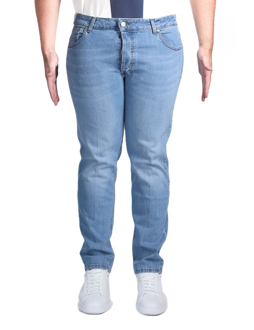 jeans entre amis UOMO 4039 DENIM BLUE - P268177/2895L2040 vista frontale