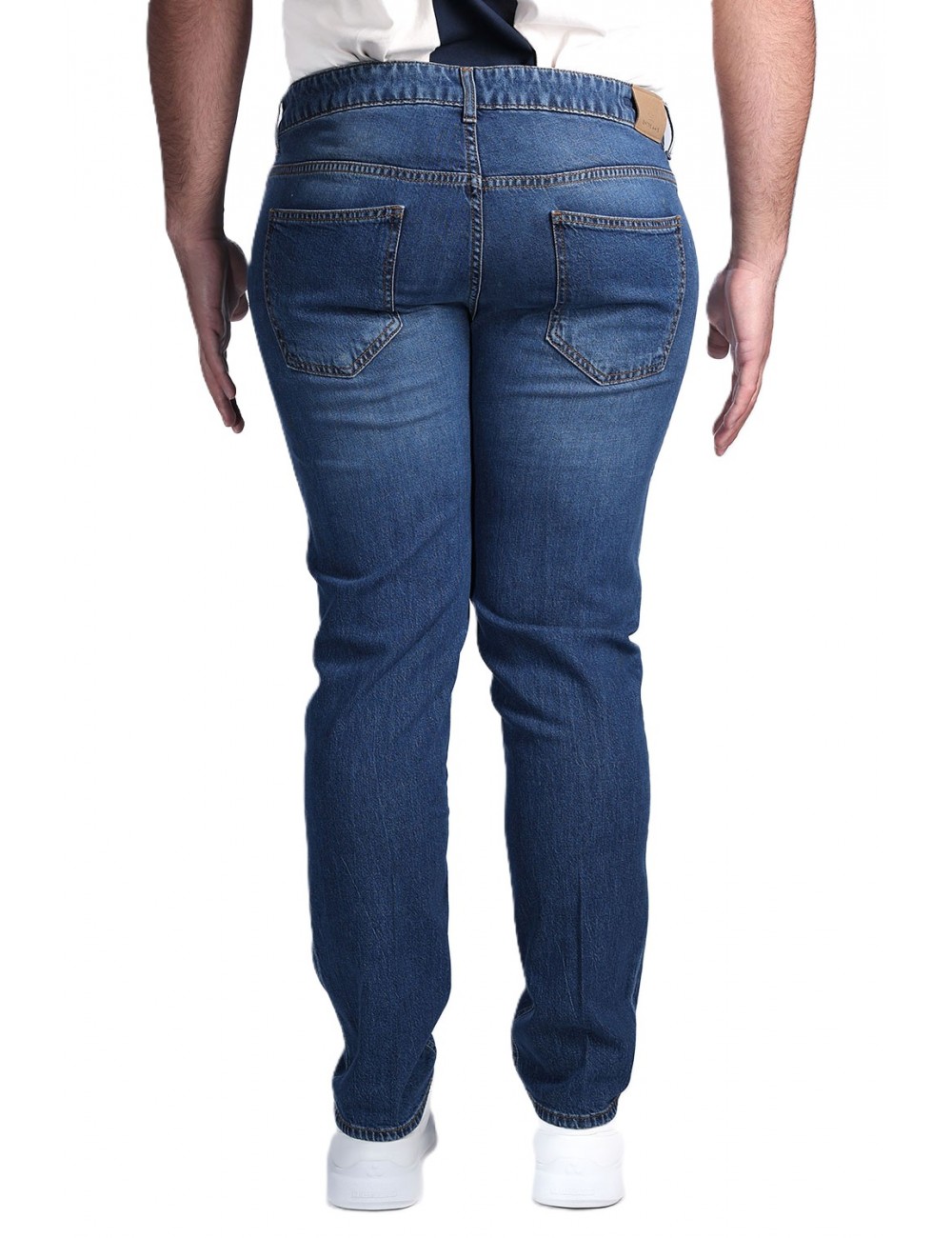 jeans entre amis UOMO 4039 DENIM BLUE - P268252/2850L1070 vista frontale