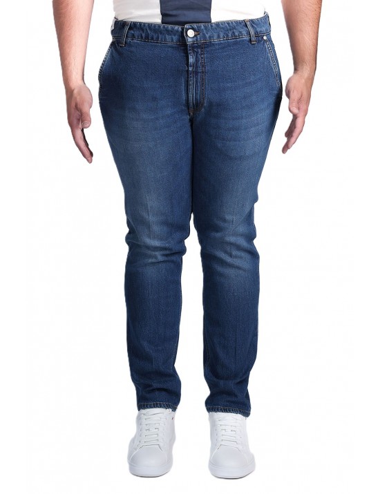 jeans entre amis UOMO 4039 DENIM BLUE - P268252/2850L1070 vista frontale