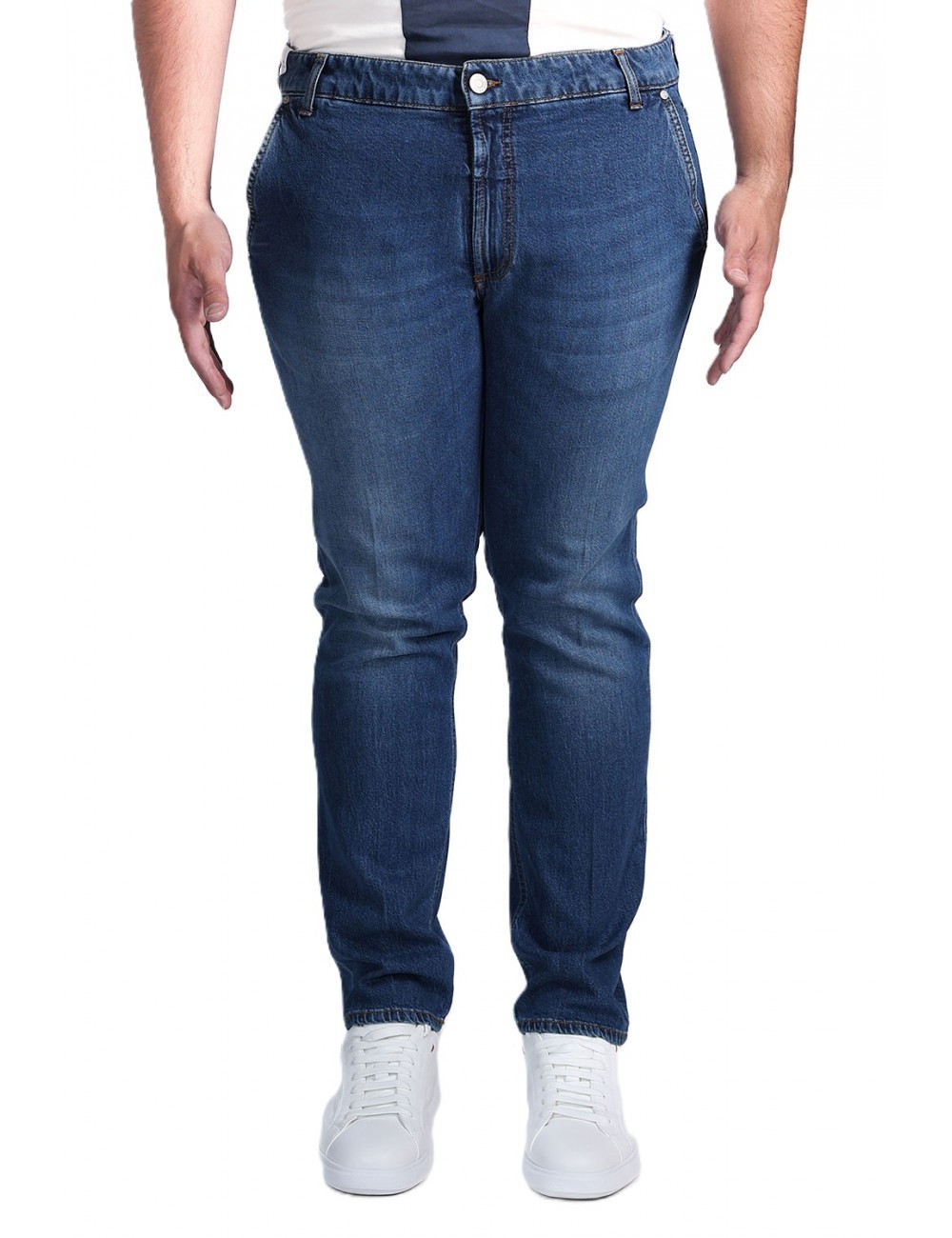 jeans entre amis UOMO 4039 DENIM BLUE - P268252/2850L1070 vista frontale