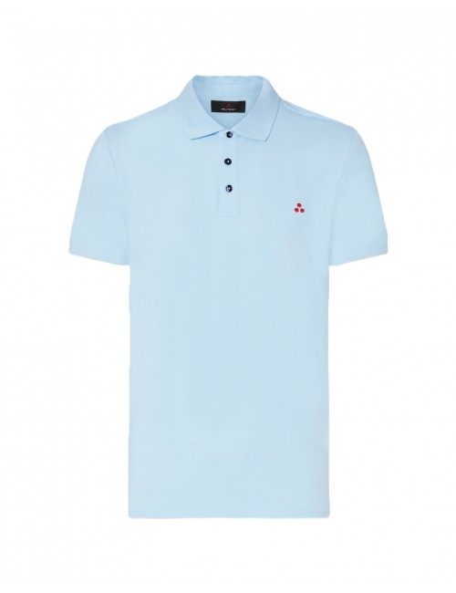 polo peuterey UOMO AZZURRA 290 - MEZZOLA 02 - PEU5471 vista frontale 2