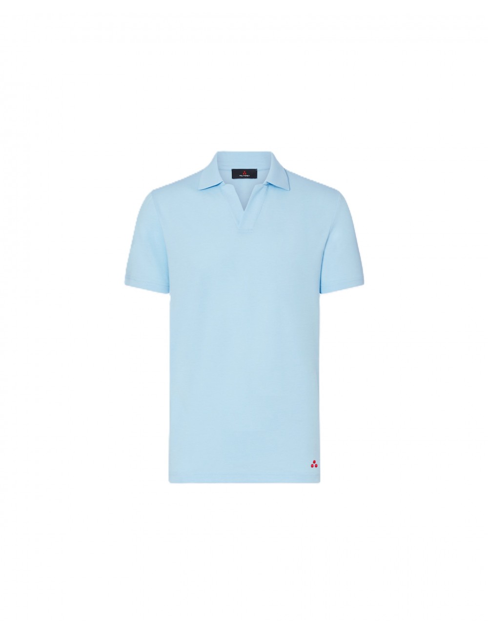 polo peuterey UOMO AZZURRA 290 - NEW HELGO - PEU5847 vista frontale