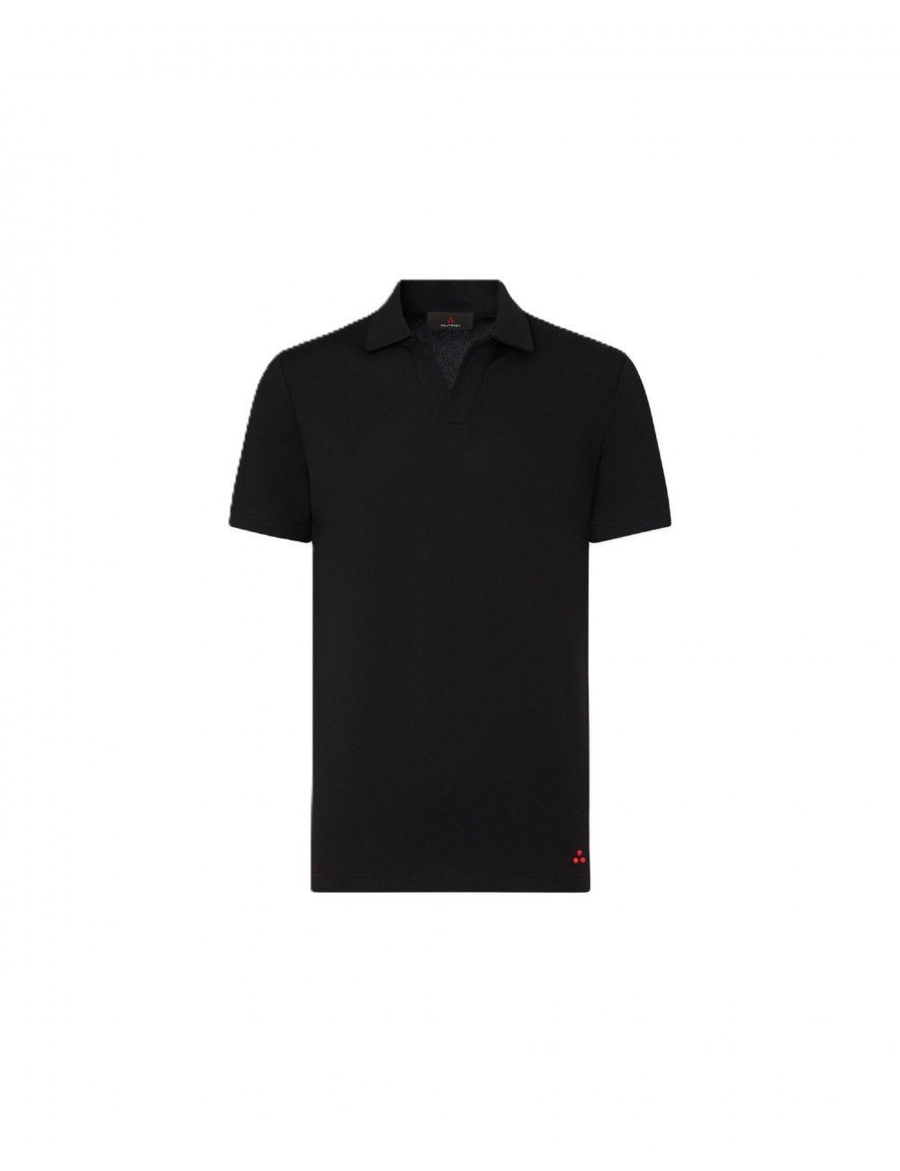 polo peuterey UOMO NERA - NEW HELGO - PEU5847 vista frontale