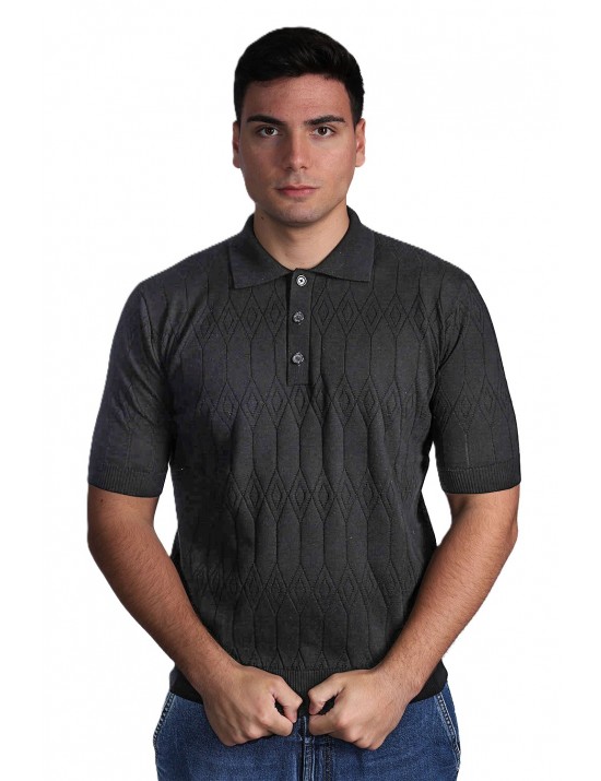 polo masq UOMO NERA 900 - M5426-9030 vista frontale