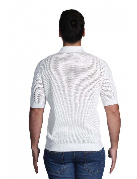 camicia masq UOMO BIANCA 125 - M5426-9027 vista frontale