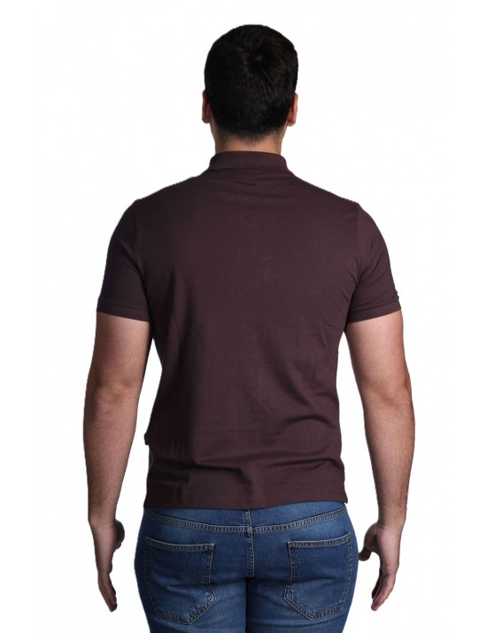 polo refrigue UOMO BROWN - R5013M261 vista frontale