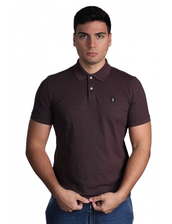polo refrigue UOMO BROWN - R5013M261 vista frontale