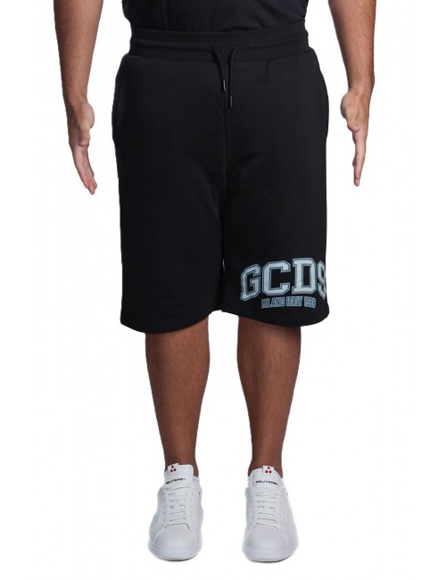 pantaloncino gcds UOMO BLACK E GREEN - C1MEQL216F004 vista frontale