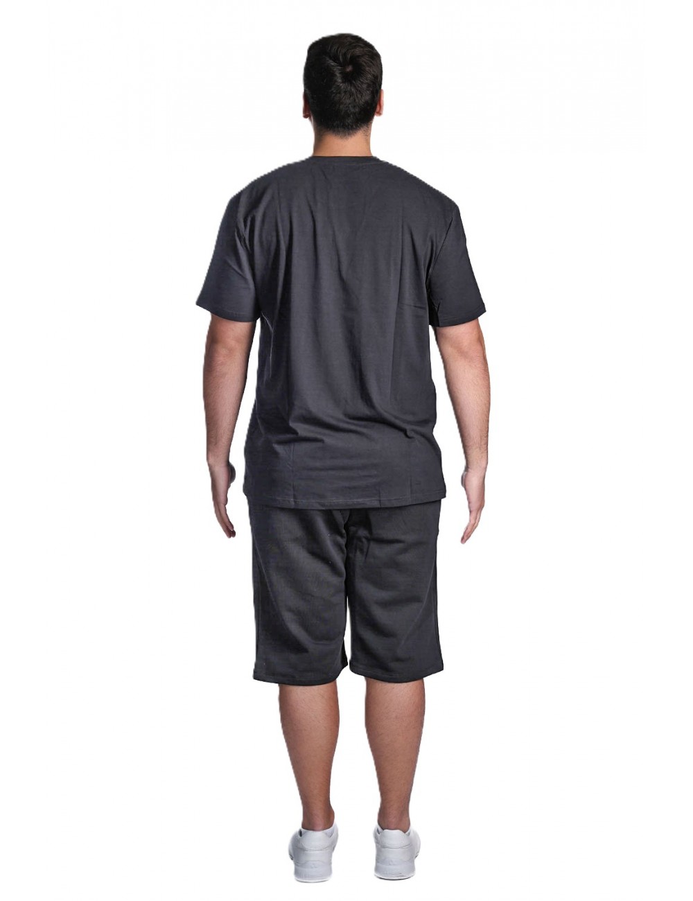 t-shirt gcds UOMO 999G BLACK E GREEN - C1MEQC041J104 vista completo posteriore