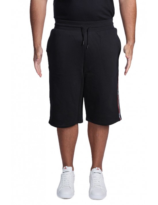 pantaloncino gcds UOMO 999B BLACK/BLACK - C1MEQL214F004 vista frontale