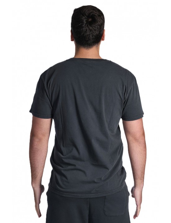 t-shirt moschino UOMO NERA 0555 - V1A0702 - 4437 vista frontale
