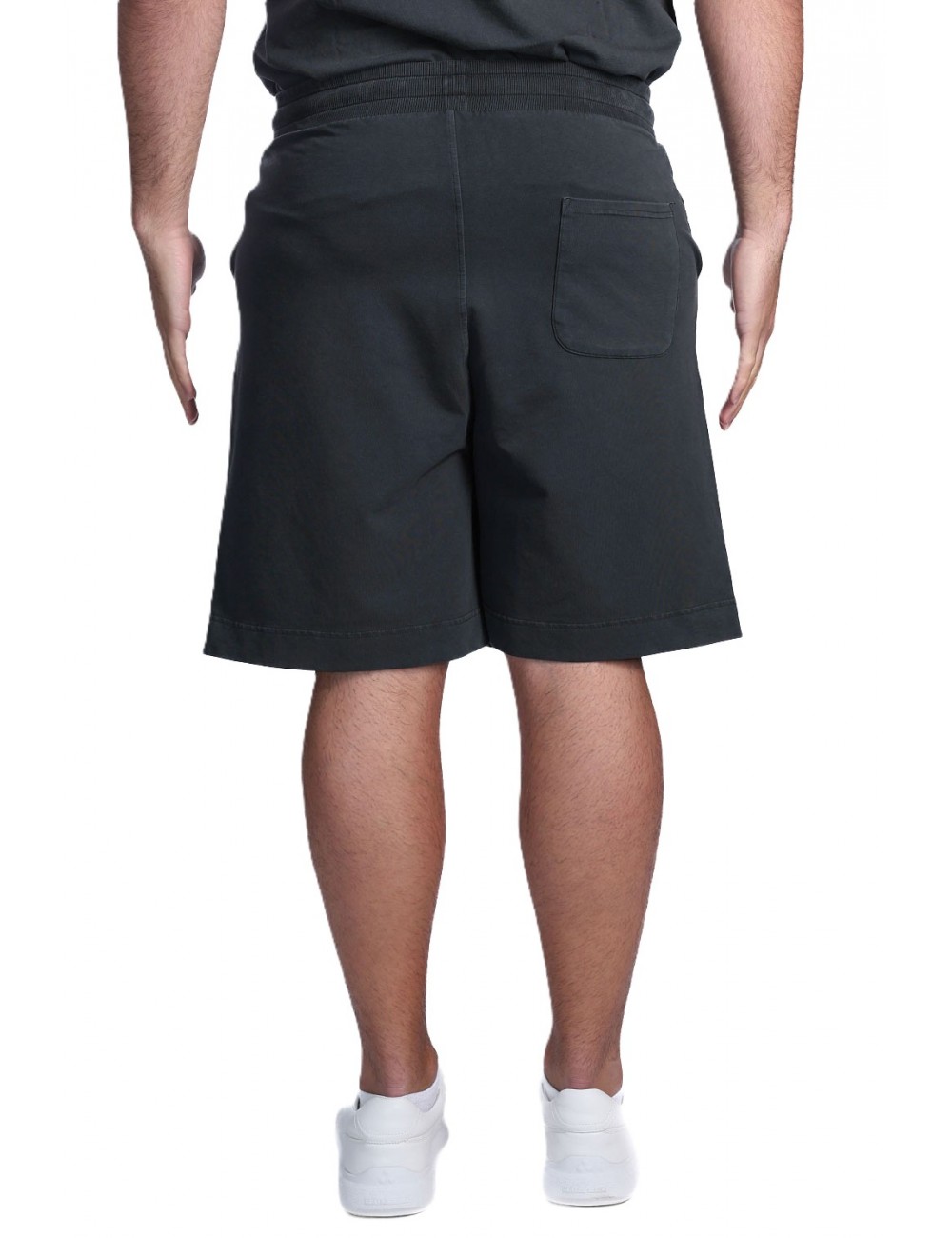 pantaloncino moschino UOMO NERO 0555 - V1A6804 - 4436 vista posteriore