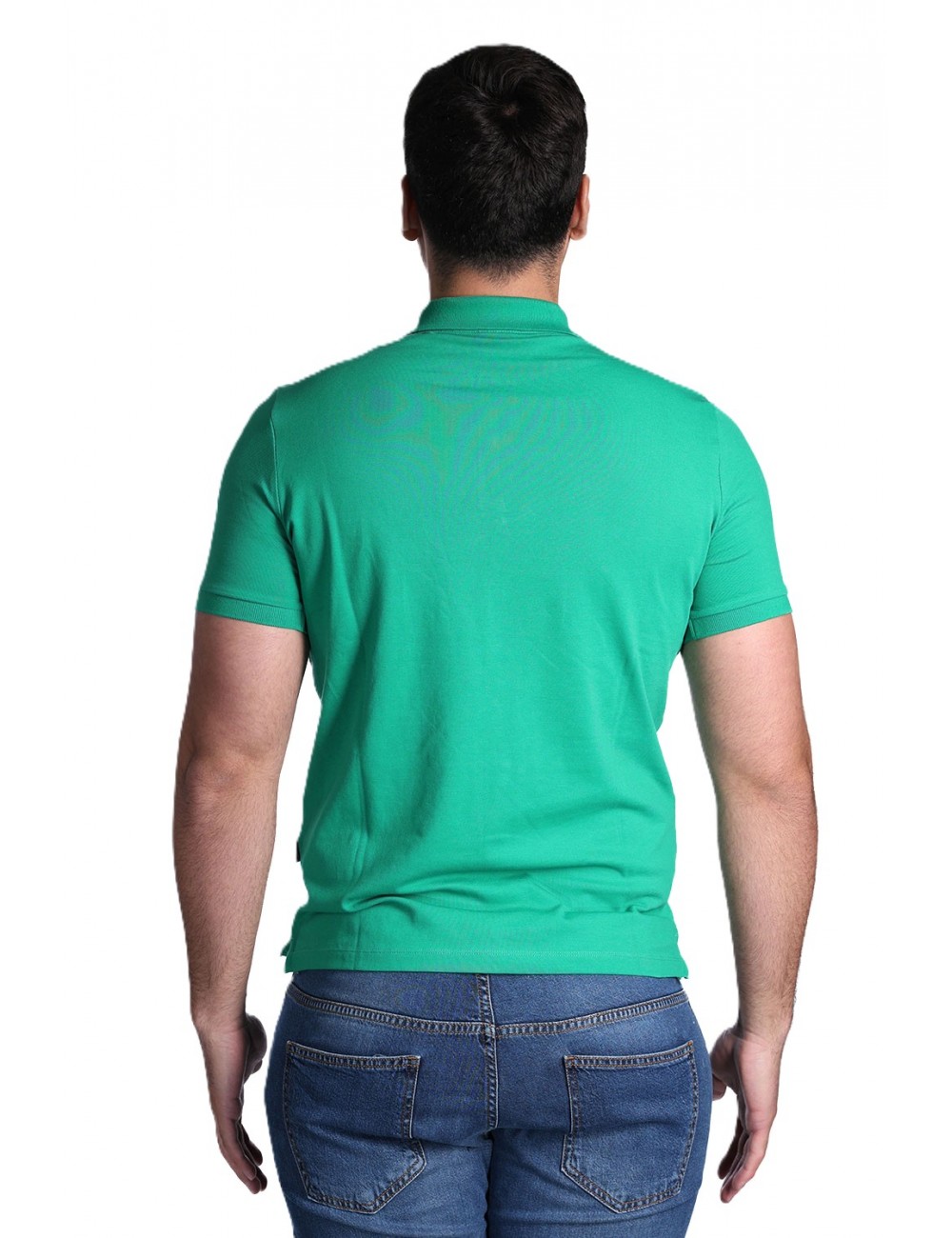 polo refrigue UOMO GREEN - R5013M261 vista posteriore