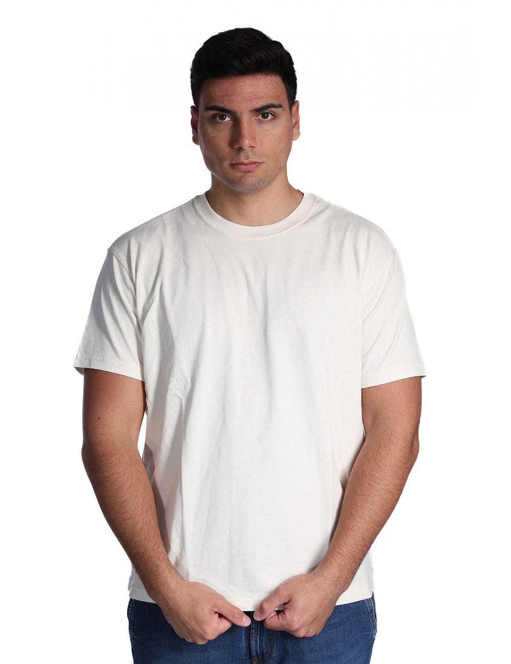 t-shirt cycle UOMO AVORIO 98 STONE - 361MC04 vista frontale