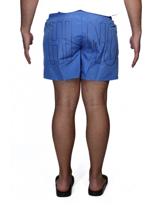 costume a pantaloncino moschino UOMO COBALTO CHIARO 1303 - V3A4203 - 9301 vista frontale