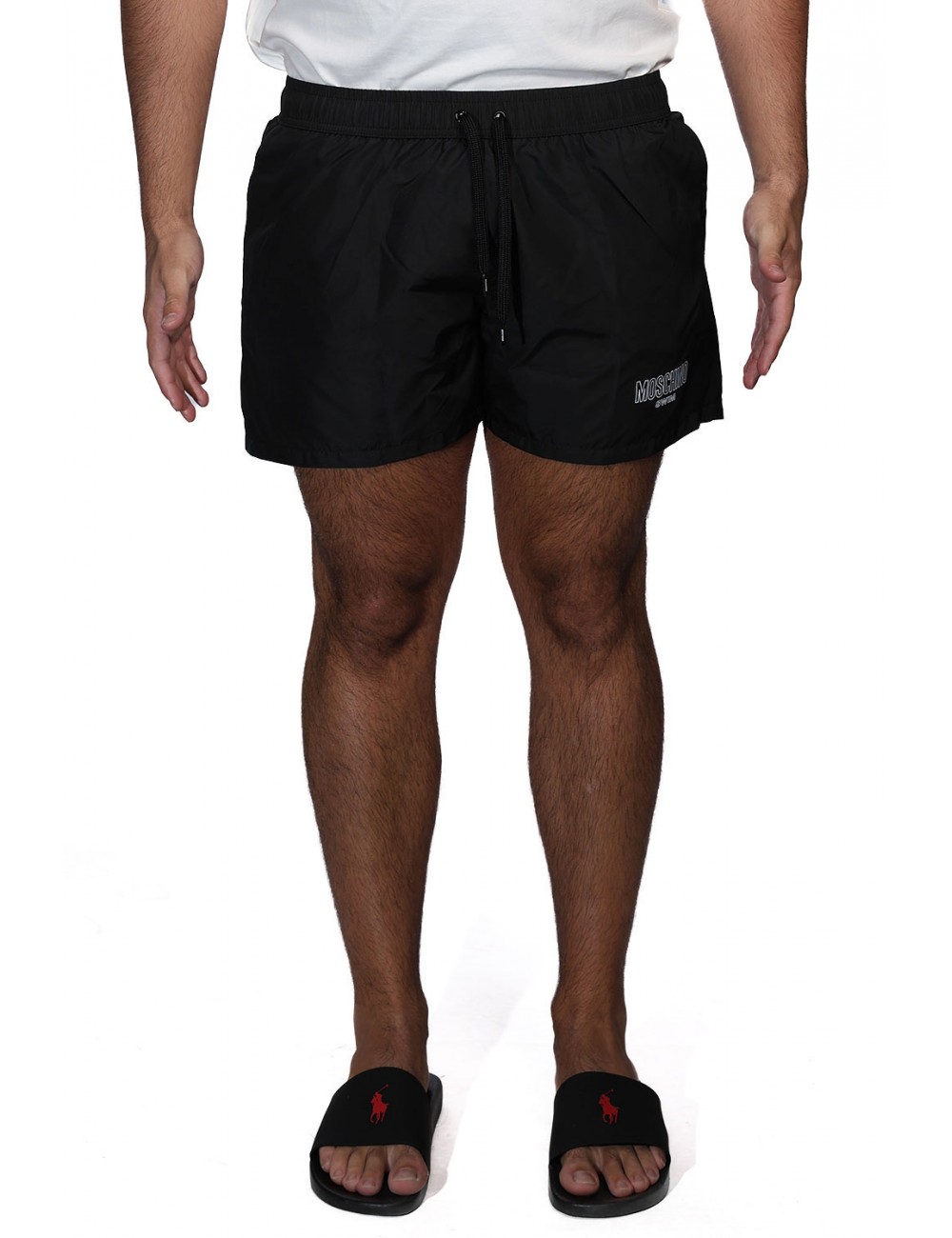 costume a pantaloncino moschino UOMO NERO 0555 - V3A4204 - 9301 vista frontale