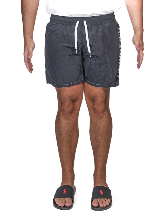 costume a pantaloncino moschino UOMO NERO E BIANCO 1555 - V3A4228 - 9407 vista frontale