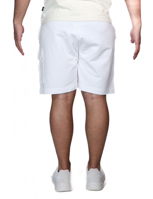 pantaloncino moschino UOMO BIANCO 0001 - V1A6802 - 4409 vista posteriore