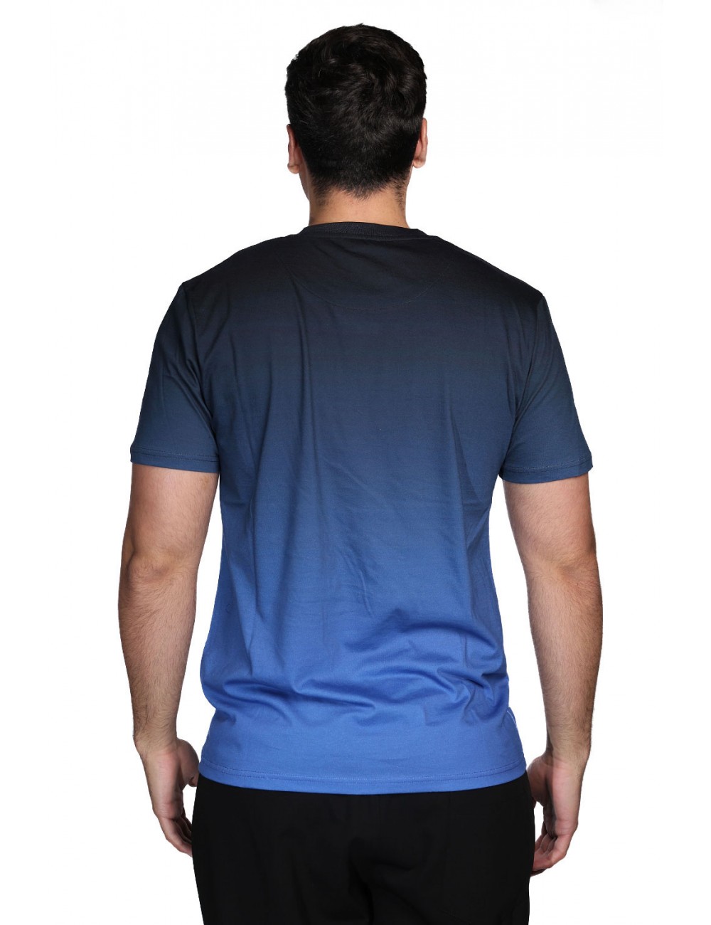 t-shirt moschino UOMO AZZURRA 1303 - V3A0703 - 9424 vista frontale