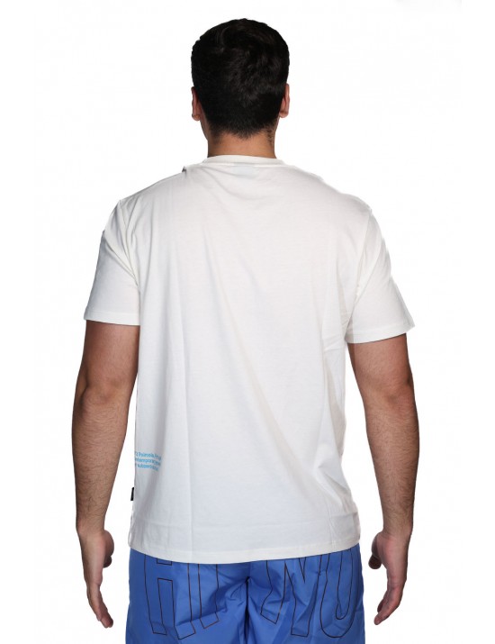 t-shirt refrigue UOMO WHITE - R4521M261 vista frontale