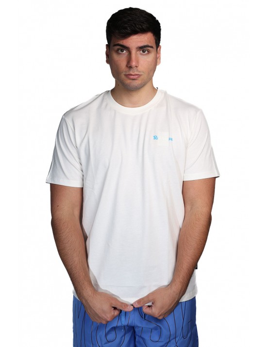 t-shirt refrigue UOMO WHITE - R4521M261 vista frontale