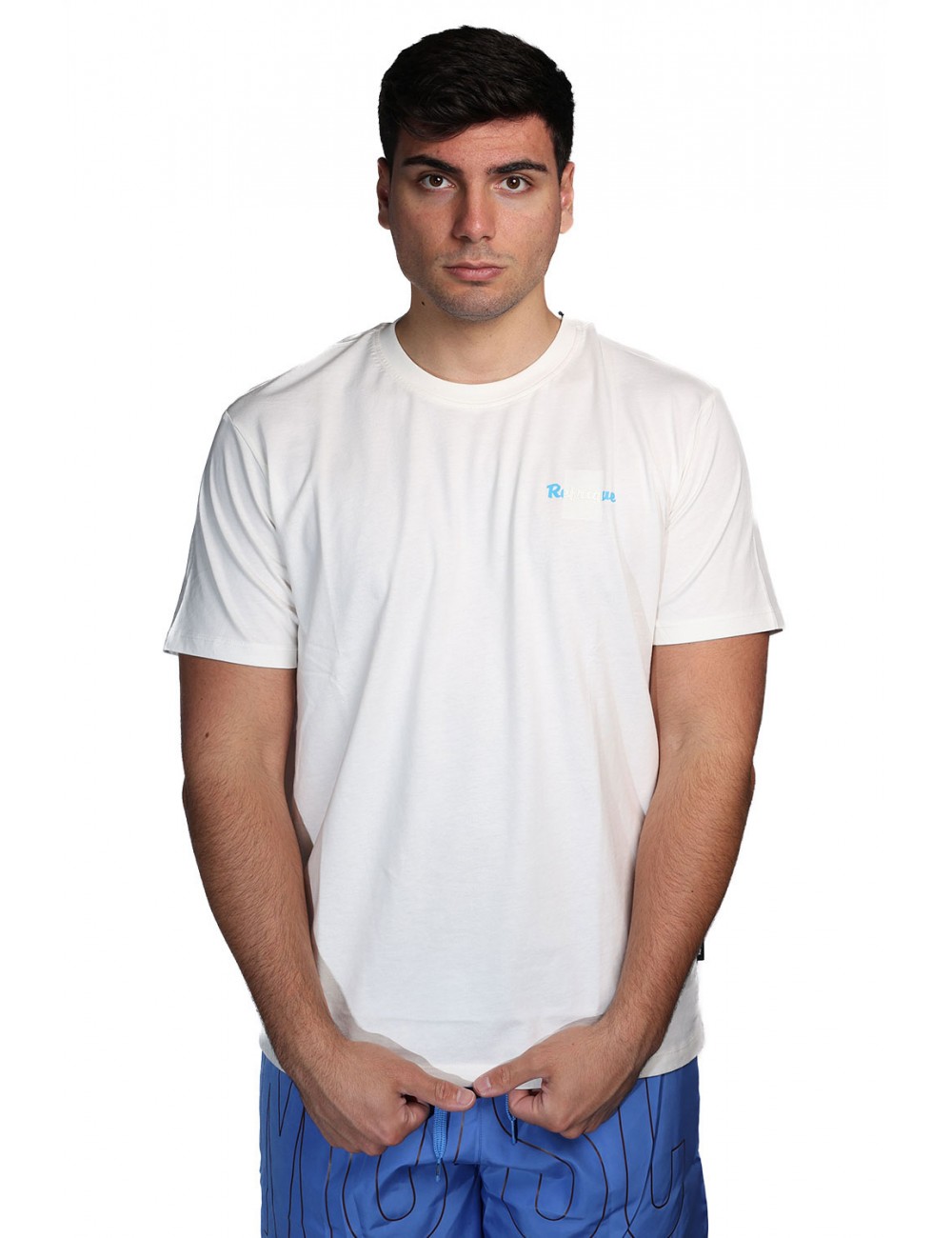 t-shirt refrigue UOMO WHITE - R4521M261 vista frontale