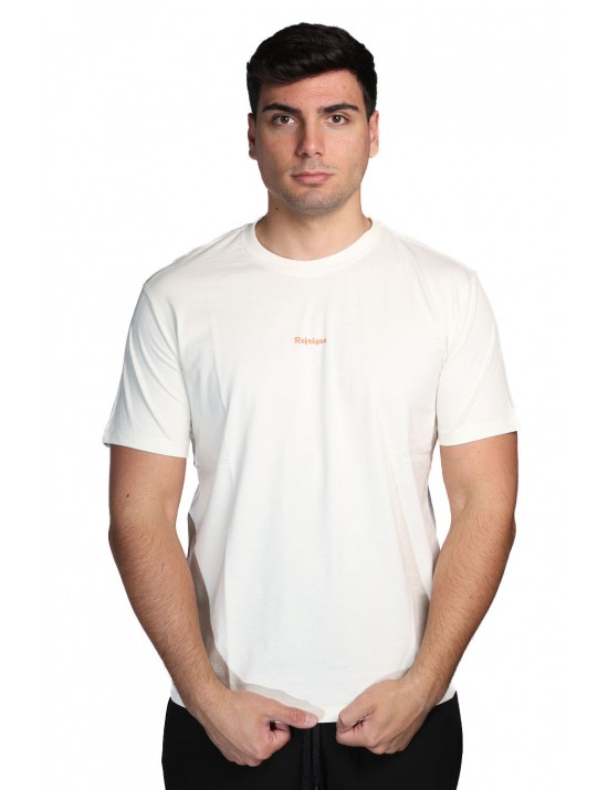 t-shirt refrigue UOMO AVORIO BONE - R4525M261 vista frontale