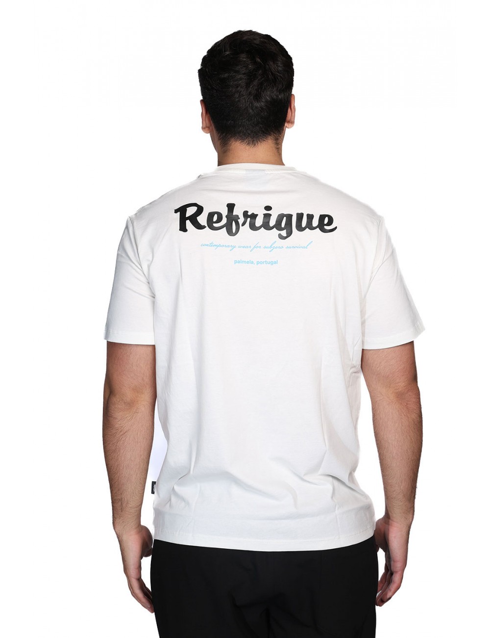 t-shirt refrigue UOMO WHITE - R4523M261 vista frontale