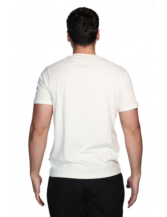 t-shirt refrigue UOMO AVORIO BONE - R4519M261 vista frontale