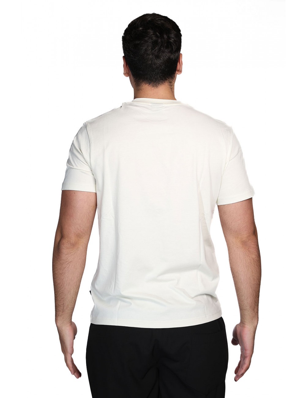 t-shirt refrigue UOMO AVORIO BONE - R4519M261 vista posteriore