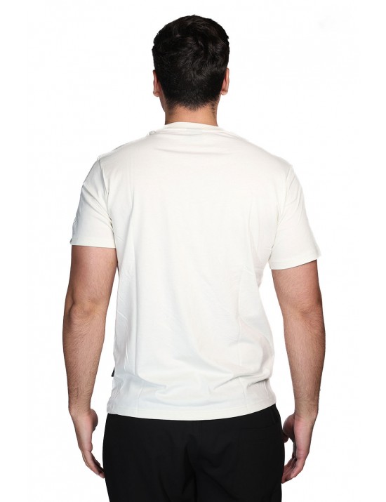 t-shirt refrigue UOMO AVORIO BONE - R4527M261 vista frontale