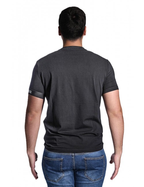 t-shirt dsquared2 UOMO NERA 001 - D9M3S6210 vista posteriore