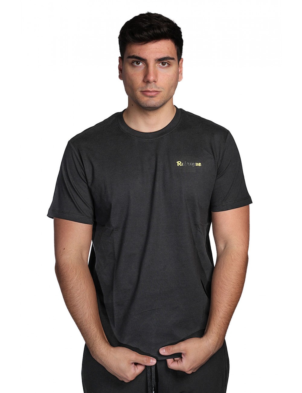 t-shirt refrigue UOMO BLACK - R4521M261 vista frontale