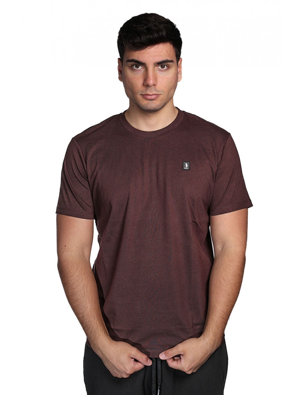 t-shirt refrigue UOMO BROWN - R4529M261 vista frontale