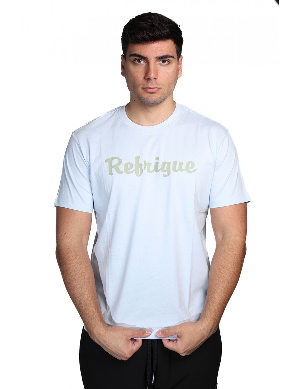 t-shirt refrigue UOMO LIGHT BLUE - R4527M261 vista frontale