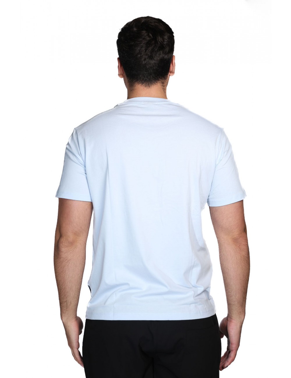 t-shirt refrigue UOMO LIGHT BLUE - R4527M261 vista posteriore