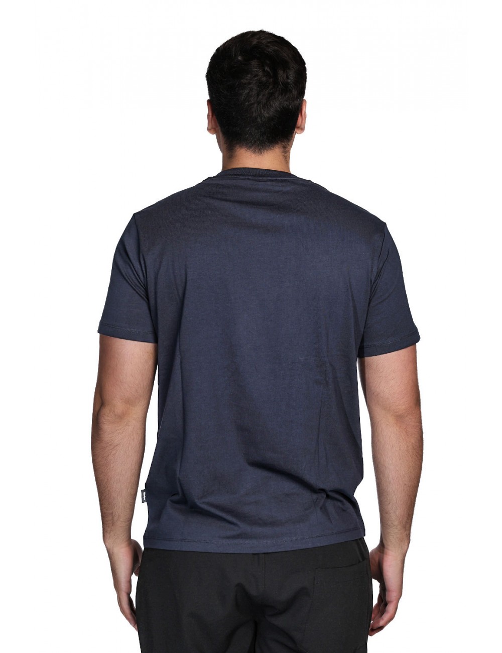 t-shirt refrigue UOMO NAVY - R4527M261 vista posteriore