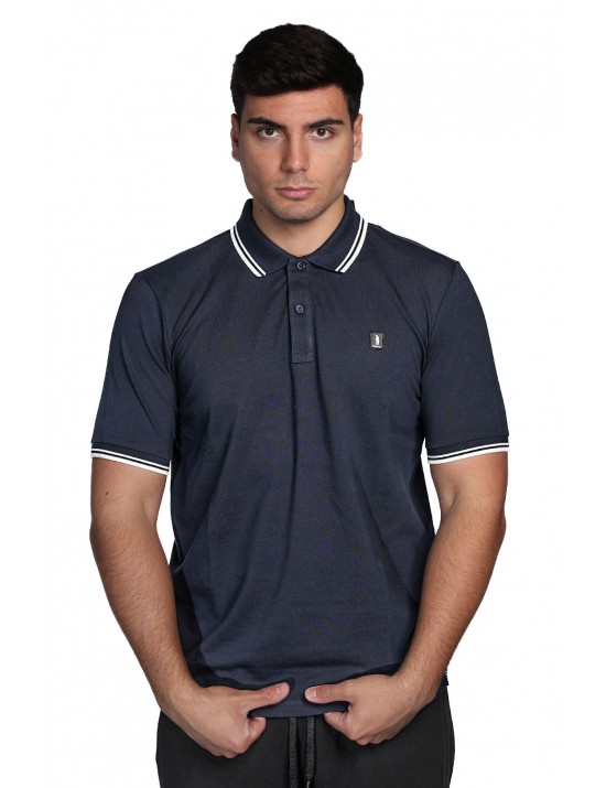 polo refrigue UOMO NAVY - R5018M261 vista frontale