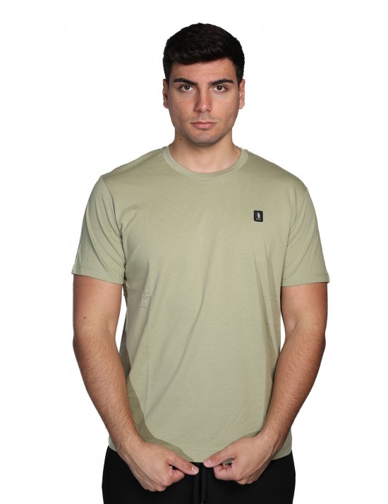 t-shirt refrigue UOMO VERDE CHIARO TEA - R4529M261 vista frontale