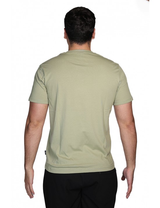 t-shirt refrigue UOMO VERDE CHIARO TEA - R4529M261 vista frontale