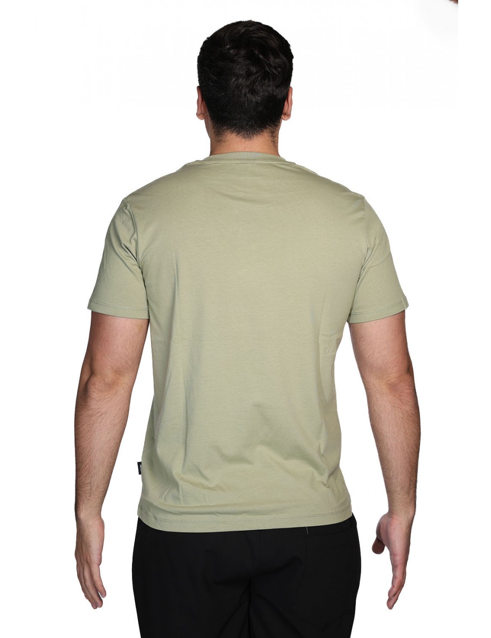 t-shirt refrigue UOMO VERDE CHIARO TEA - R4529M261 vista posteriore