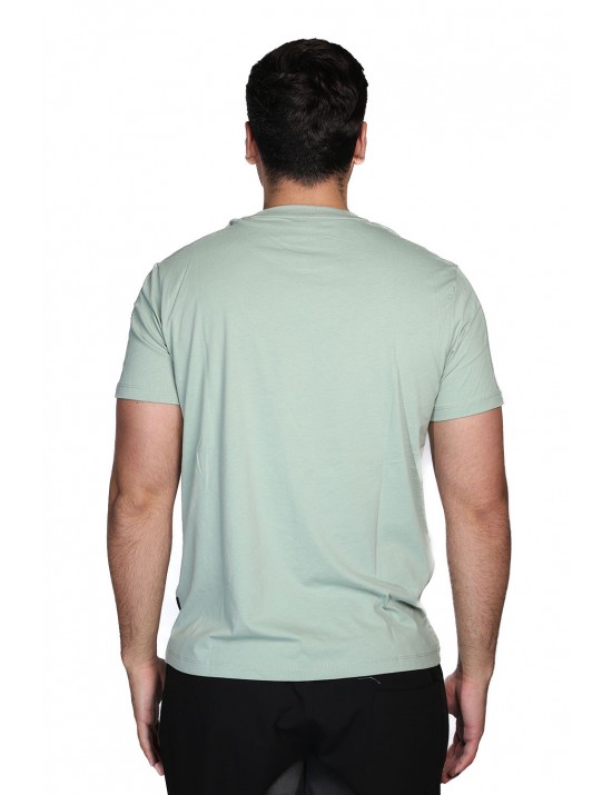 t-shirt refrigue UOMO VERDE SALVIA SAGE - R4529M261 vista frontale