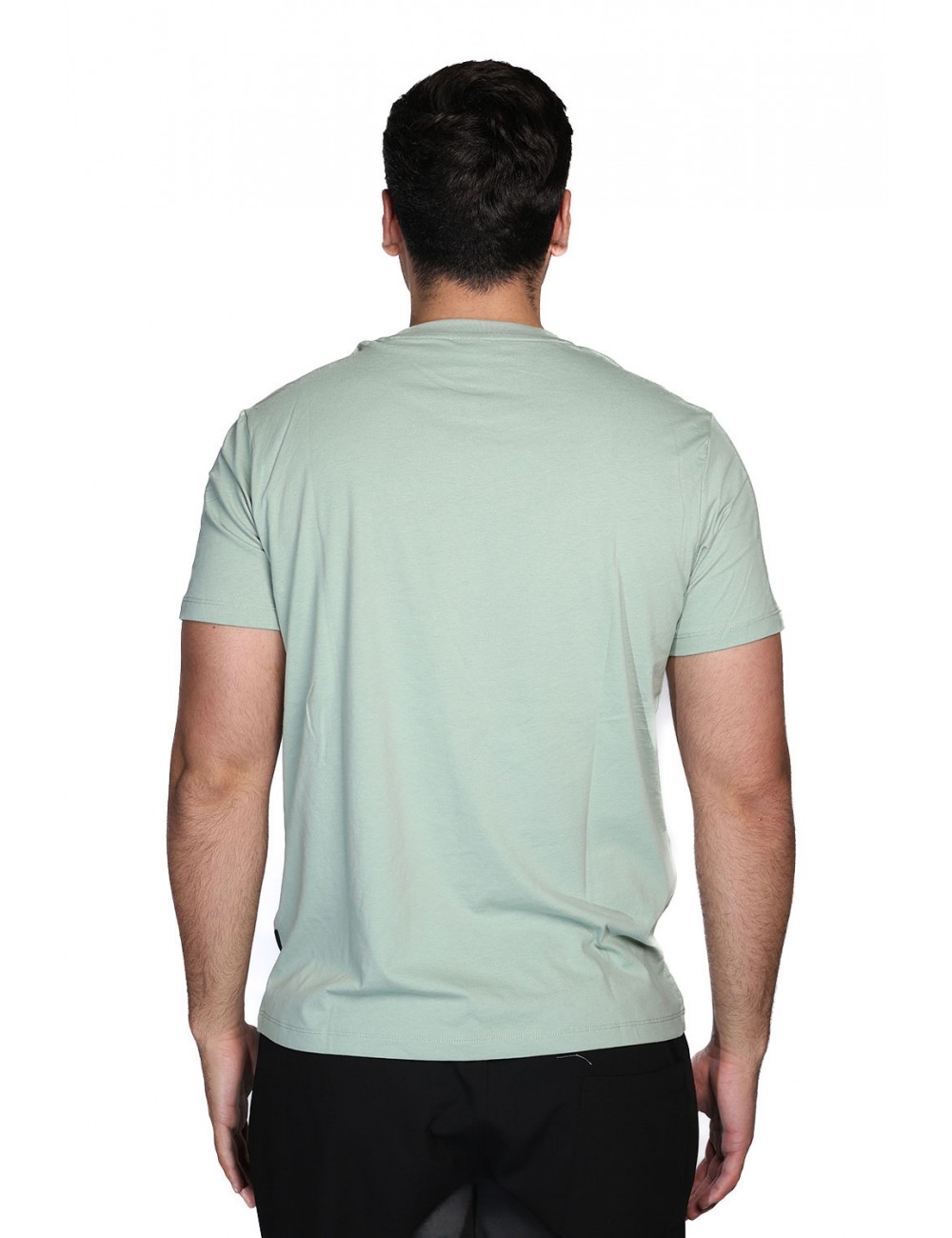 t-shirt refrigue UOMO VERDE SALVIA SAGE - R4529M261 vista frontale