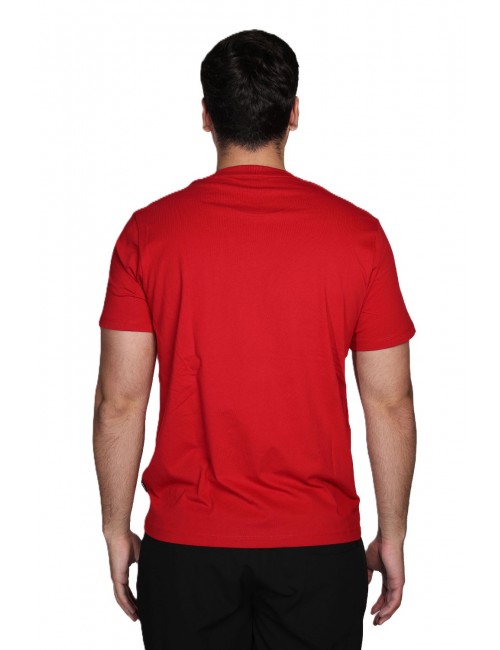 t-shirt refrigue UOMO RED - R4529M261 vista posteriore