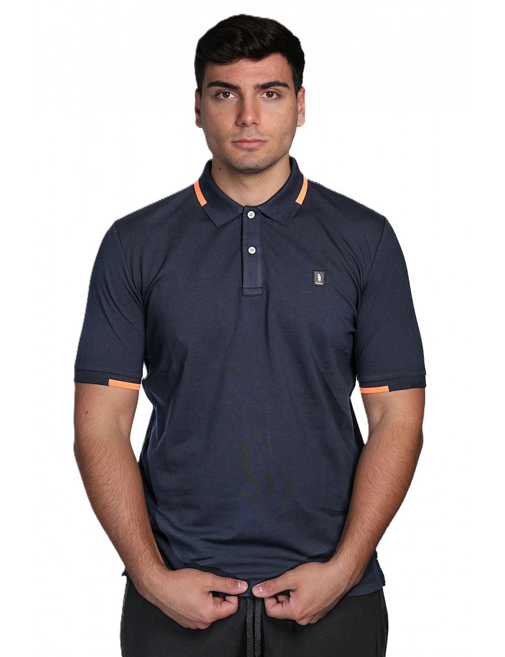 polo refrigue UOMO NAVY - R5022M261 vista frontale