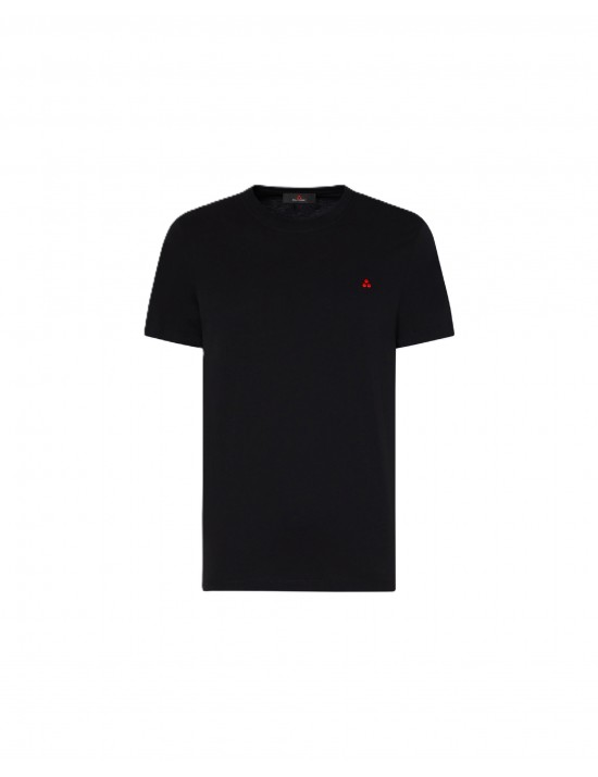 t-shirt peuterey UOMO NERA - MANDERLY 04 - PEU6011 vista frontale