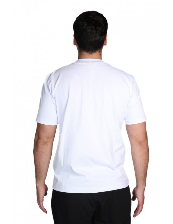 t-shirt maison 9 paris UOMO BIANCA - M9M2931 vista frontale