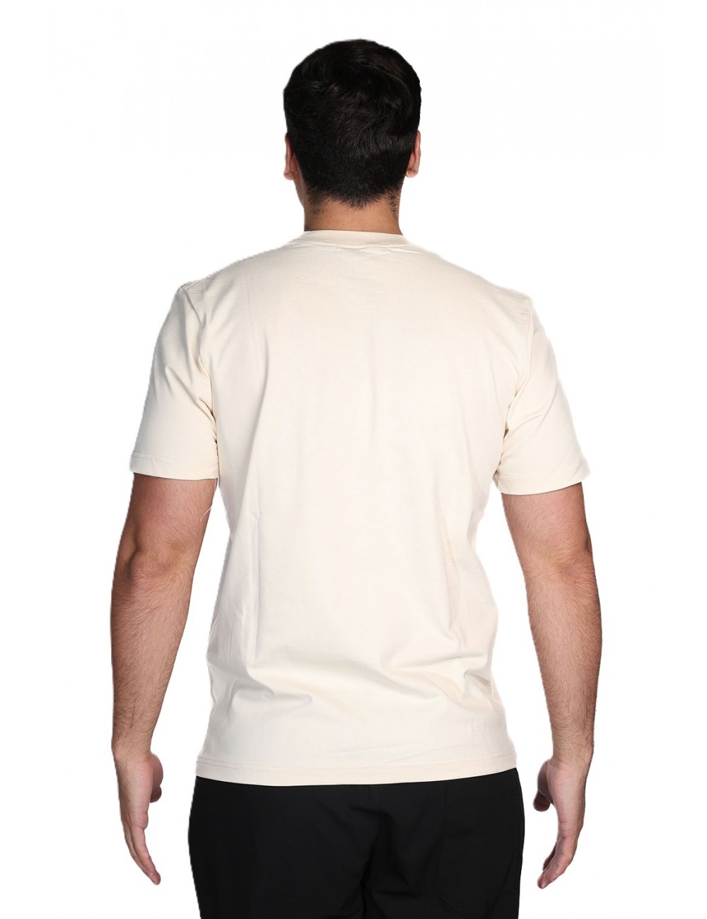 t-shirt maison 9 paris UOMO BEIGE ARTIC - M9M2931 vista frontale